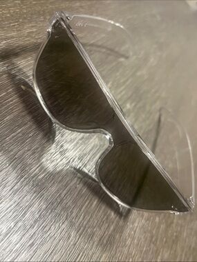Foster Grant Clear Shield Sunglasses Smoke Mirror